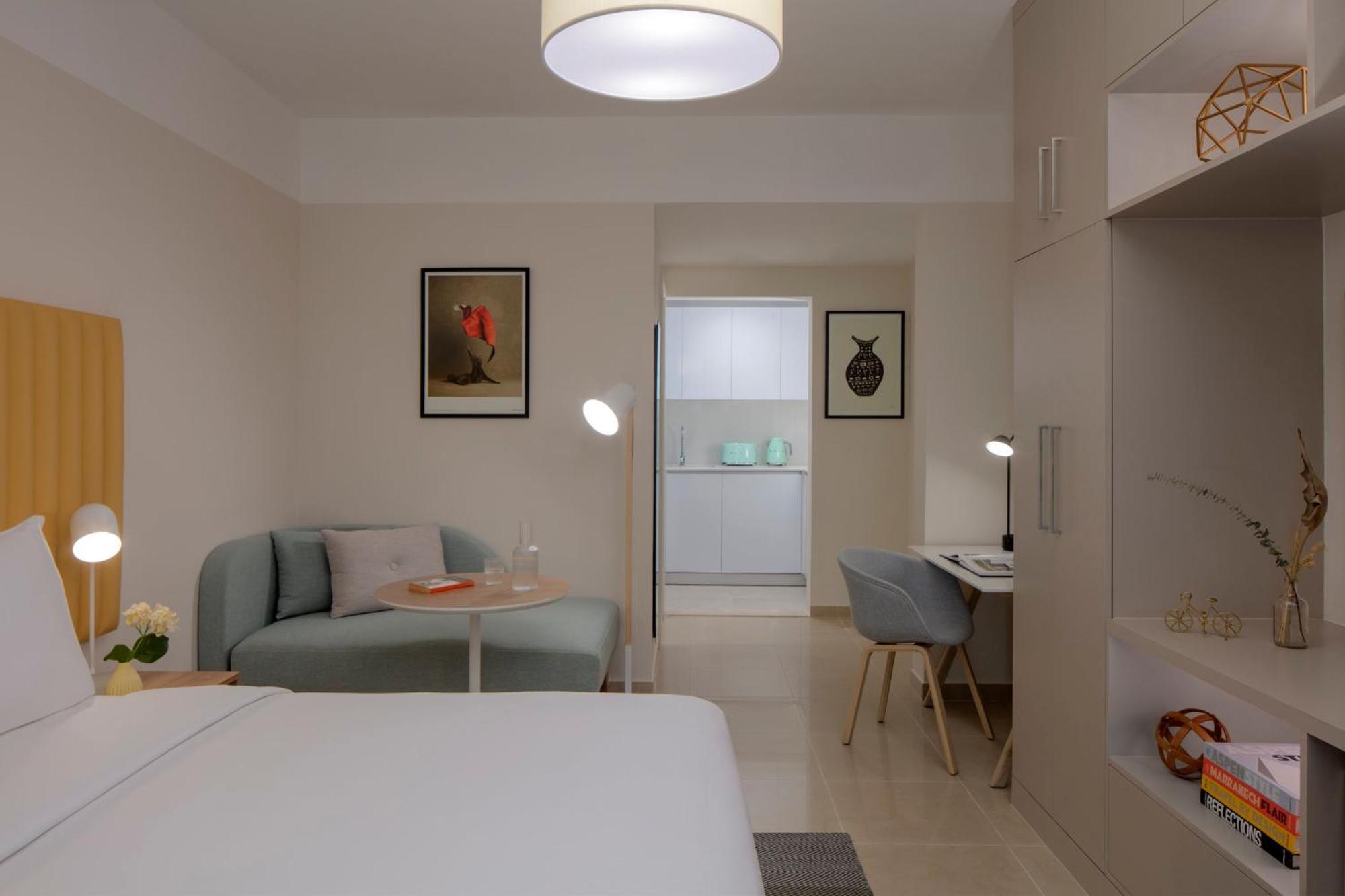 Studio Lit King-Size avec Vue sur Mer