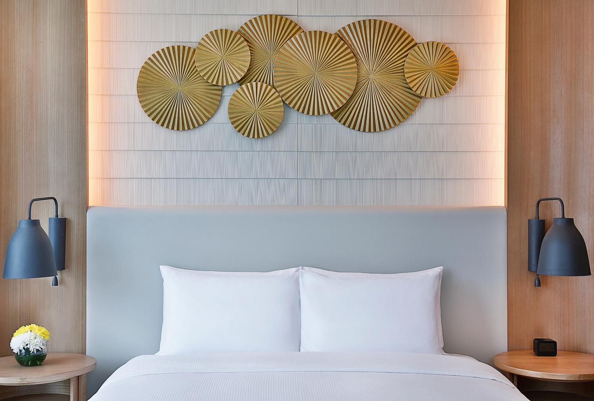 Hoekkamer met Kingsize Bed en Uitzicht op de Burj Khalifa