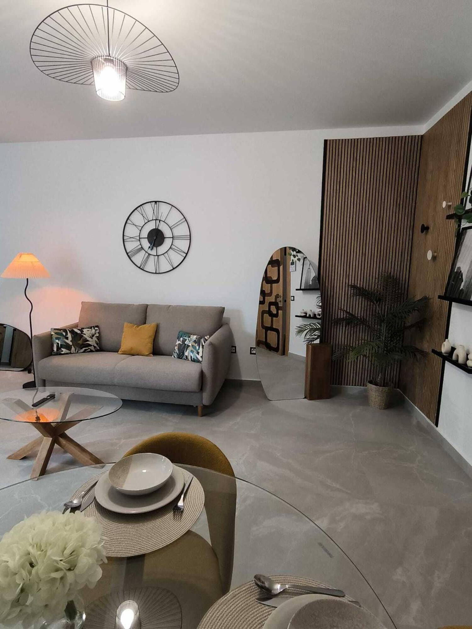 Apartamento con ducha