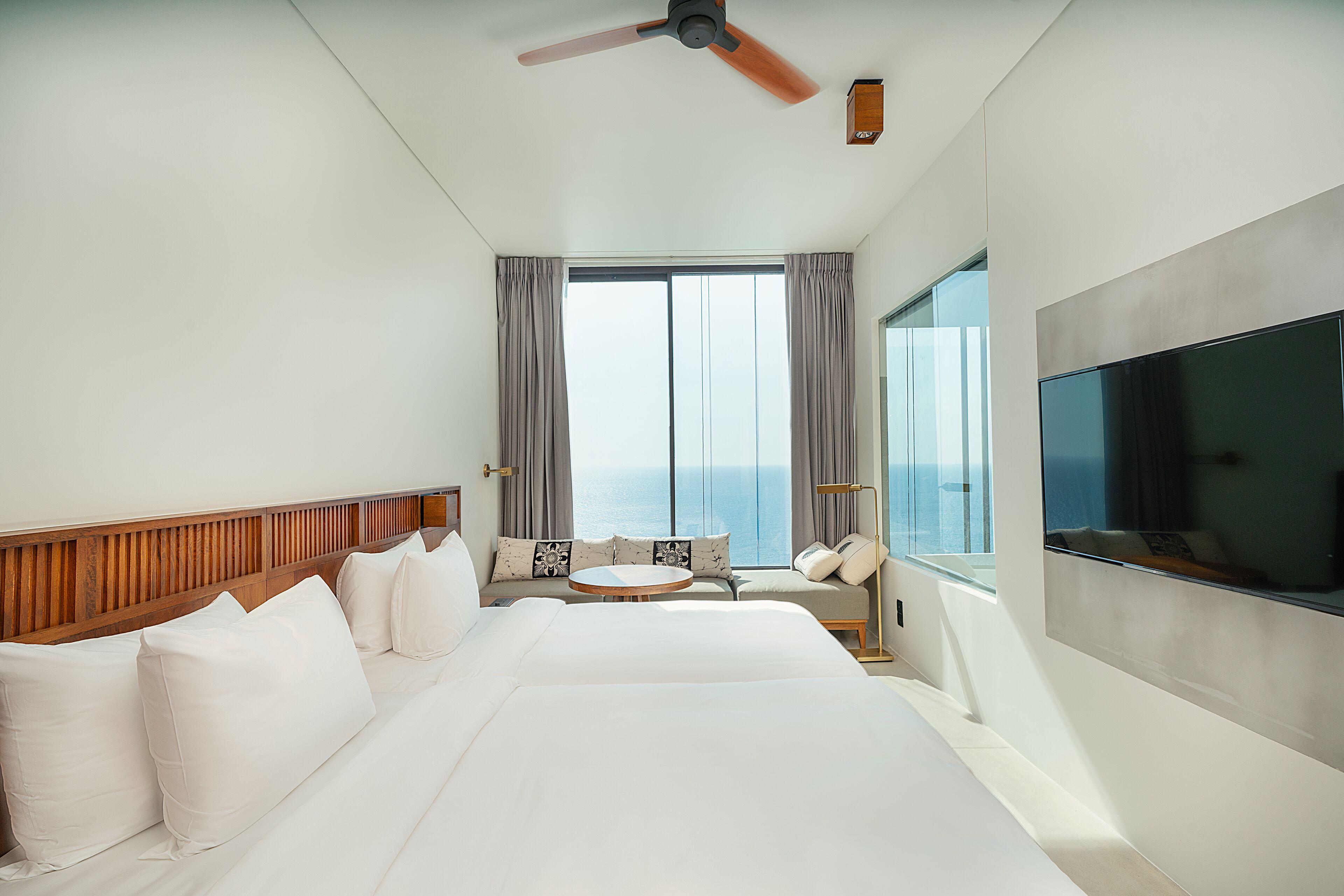 Chambre Lits Jumeaux Supérieure - Vue sur Mer