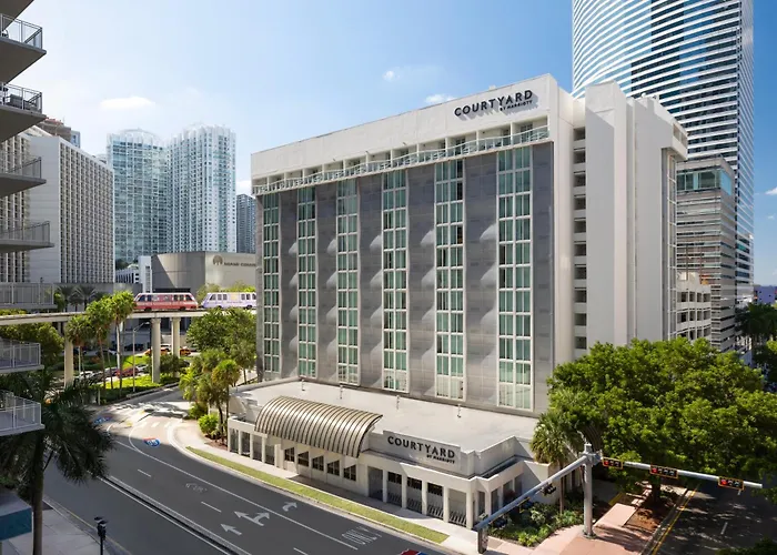 Hotel Courtyard Miami Downtown Brickell Area