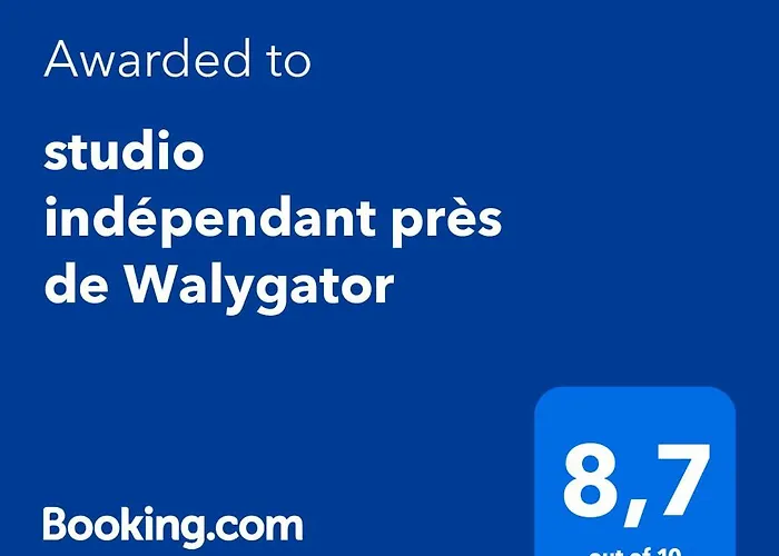 studio indépendant près de Walygator