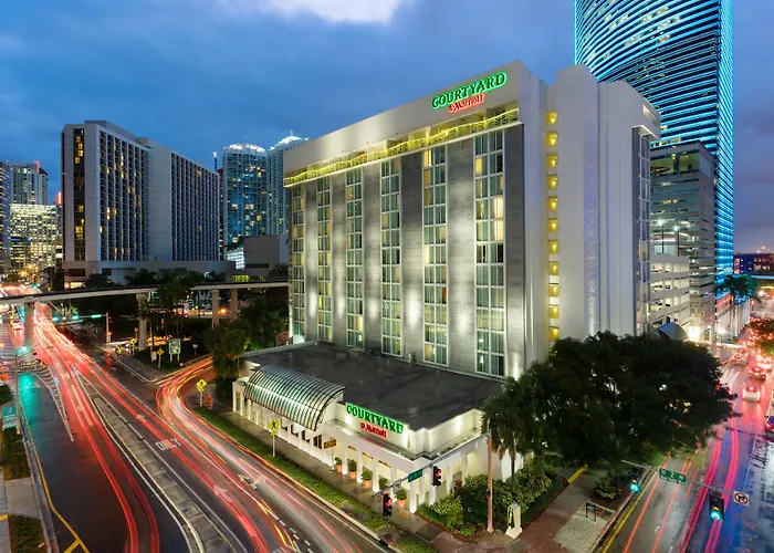 Hotel Courtyard Miami Downtown Brickell Area